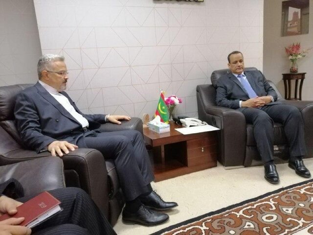 رایزنی سفیر جدید ایران در موریتانی با وزیر خارجه این کشور