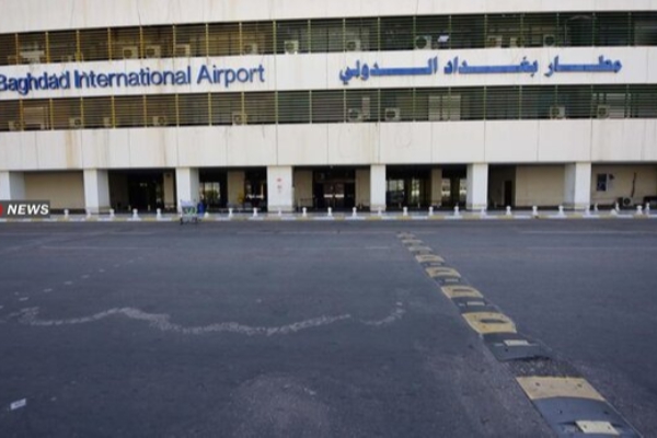 حمله موشکی به اطراف فرودگاه بین المللی بغداد