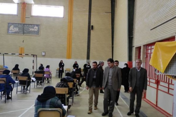 برگزاری مرحله اول کنکور سراسری در شهرستان