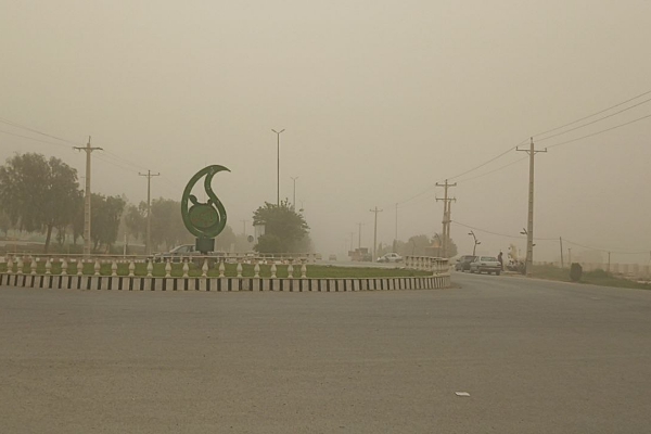 وضعیت بحرانی گرد و غبار و آلودگی در شهرستان سرپل ذهاب
