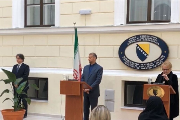 وزیر خارجه بوسنی: ایران همیشه و در شرایط سخت کنار ما بوده است/ امیرعبداللهیان: هیچ‌کس در ایران بر اثر شلیک پلیس و یا نیروهای امنیتی کشته نشد