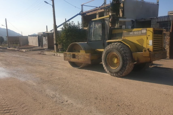 انجام عملیات زیرسازی مسیر کندرو روستای حبیب‌وند با ۵۰۰میلیون ریال اعتبار در شهرستان