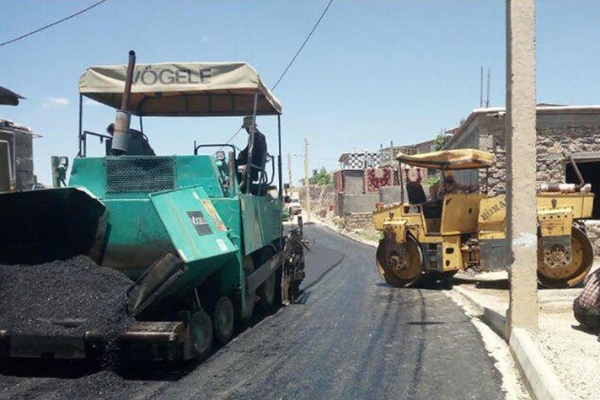 اجرای عملیات آسفالت و بهسازی روستاهای سرپل ذهاب با اعتبار ۵ میلیارد تومان اعتبار