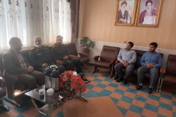 برگزاری جلسه تعامل و همکاری سپاه ناحیه سرپل‌ذهاب با دانشگاه پیام نور شهرستان