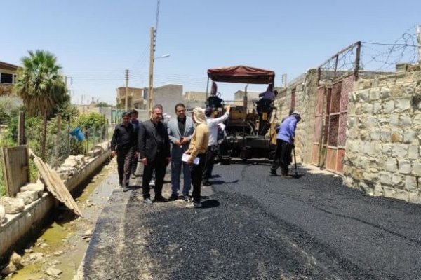 آسفالت راه روستای حبیبوند با اعتبار یک میلیارد تومان در دست اقدام است+تصاویر