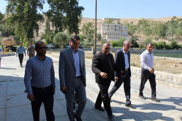 مانور تمهیدات مقابله با نشت گاز کلر در تأسیسات آبفا سرپل‌ذهاب برگزار شد