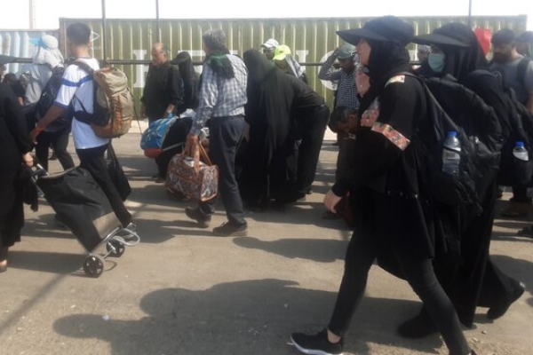 تردد زائران اربعین از مرز مهران از ۲ میلیون گذشت