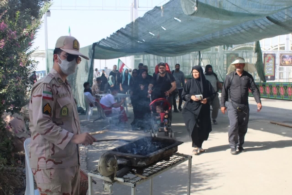 موج بازگشت زائرین اربعین حسینی از مرز خسروی شدت بیشتری گرفت