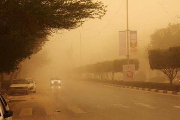 کاهش دید افقی در شهرستان