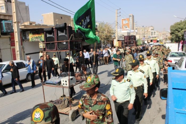 سرپلذهاب در سالروز رحلت جانگداز نبی مکرم اسلام غرق در عزا و ماتم است