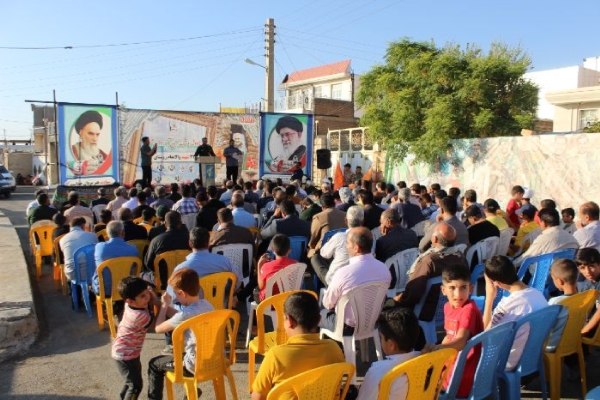 یادواره شهدای روستای آیینه بخش مرکزی از توابع شهرستان سرپل ذهاب