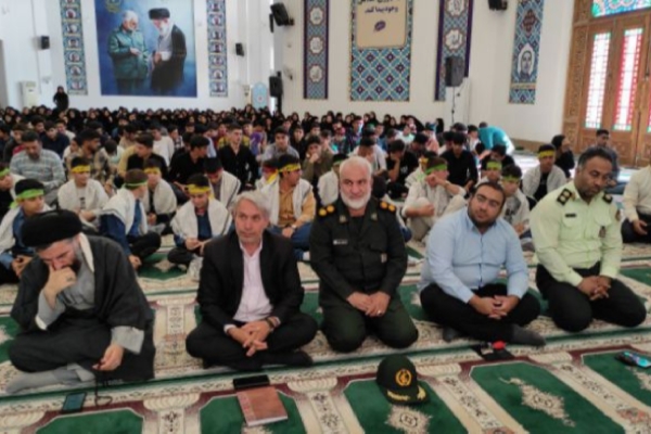 اجتماع بزرگ نوجوانان و جوانان نقش آفرین گام دوم انقلاب در سرپلذهاب برگزار شد