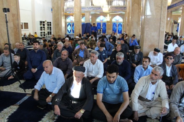 جشن هفته وحدت در مسجد قادری الحسینی سرپل ذهاب برگزار شد