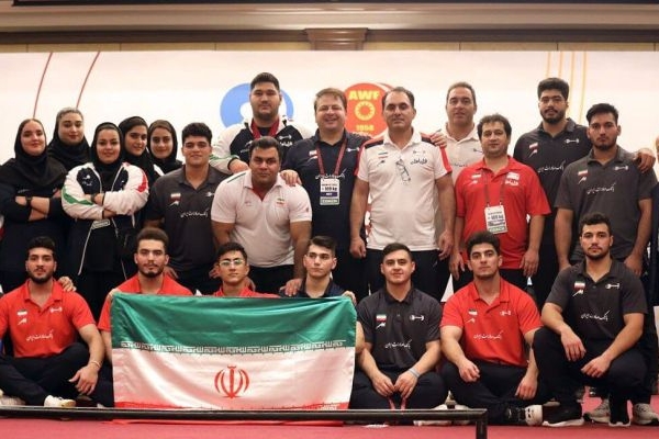 سلطه جوانان ایران بر وزنه‌برداری آسیا