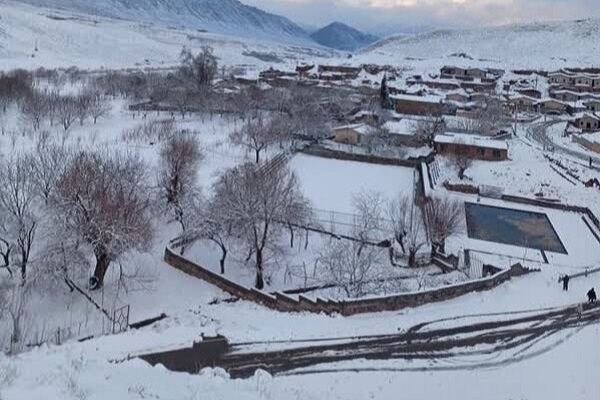 برف و باران؛ مهمان مناطق غربی چهارمحال و بختیاری