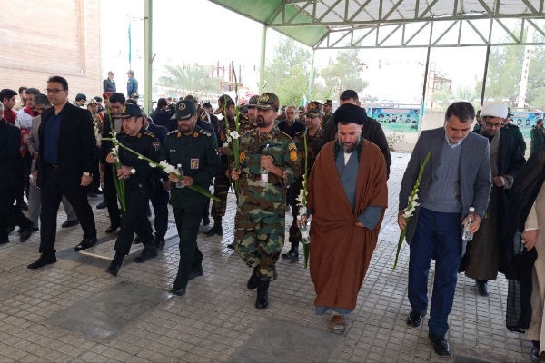 مهمانی لاله ها در گرامیداشت دهه مبار ک فجر در سرپل ذهاب