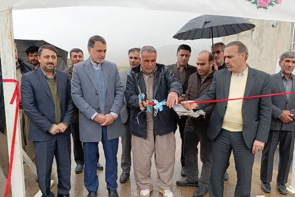 ۲ طرح عمرانی با اعتبار ۳۰ میلیارد ریال در روستاهای مرزی سرپل‌ذهاب افتتاح شد