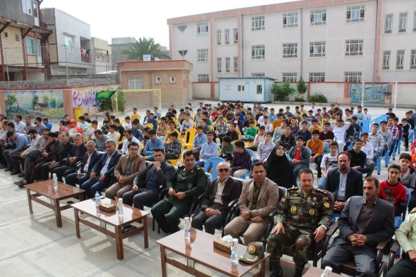 برگزاری مراسم زنگ سپاس معلم در شهرستان