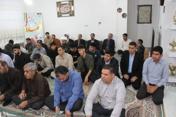 برگزاری یادواره شهدای خانگی شهیدان خانمحمدی در شهرستان