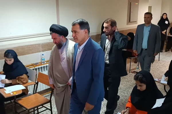 بازدید مسئولین سرپل‌ذهاب از حوزه‌های امتحانی برگزاری کنکور سراسری در شهرستان