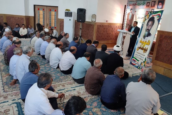 مراسم گرامیداشت هفته قوه قضائیه و اربعین شهدای خدمت برگزارشد