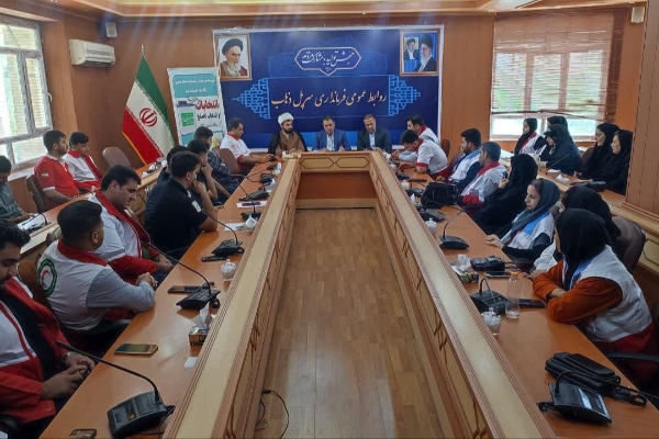 برگزاری نشست بصیرتی نجاتگران جمعیت هلال احمر شهرستان با موضوع انتخابات