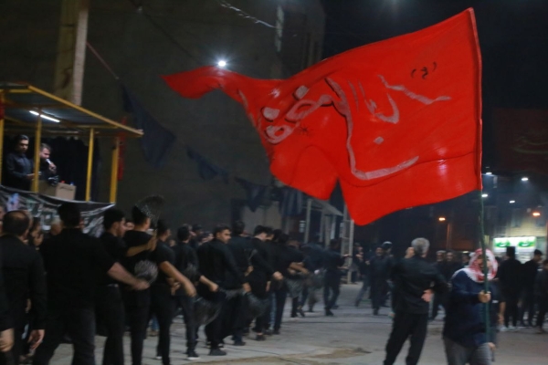 مراسم عزاداری شب هفتم  محرم در سرپلذهاب