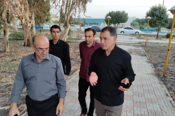 بازدید مسئولین شهرستان سرپل‌ذهاب از سطح شهر با هدف خدمت رسانی بهتر به شهروندان