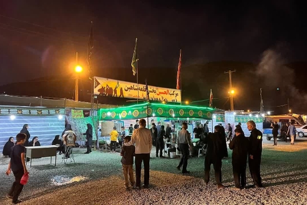 موکب های خدمت رسان سرپلذهابی میزبان زائران اربعین هستند