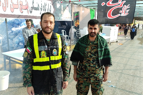 خدمات‌رسانی شبانه‌روزی یگان ویژه کرمانشاه به زوار