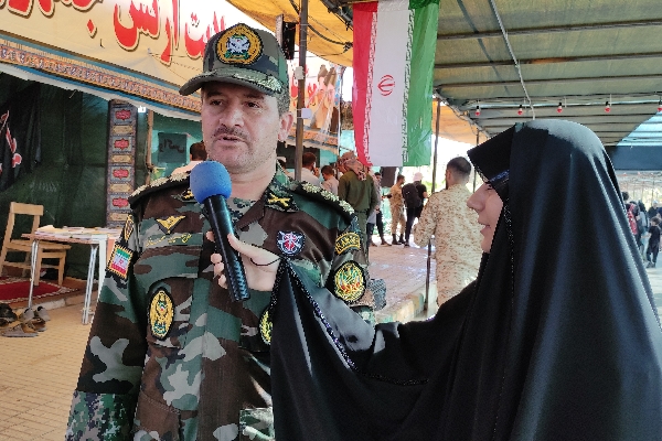 خدمت‌رسانی موکب رهپویان ولایت ارتش به زوار