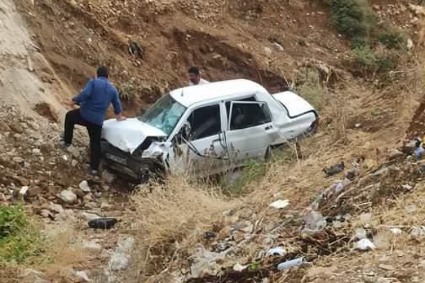 واژگونی پراید جان جوان ۳۵ ساله سرپلذهابی را گرفت