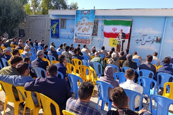 یادواره شهدای آبروی محله دهستان‌های حومه و دشت‌ذهاب بمناسبت هفته بسیج برگزار شد