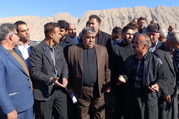 بازدید و بررسی مشکلات سامانه گرمسیری بخش قلعه شاهین و دهستان بشیوه و پاطاق