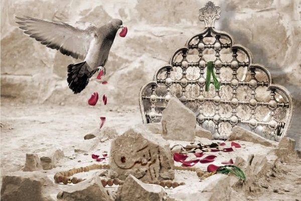 مراسم تجلیل از مادران و همسران شهدا در جوار حرم مطهر احمد بن اسحاق(ره) سرپلذهاب