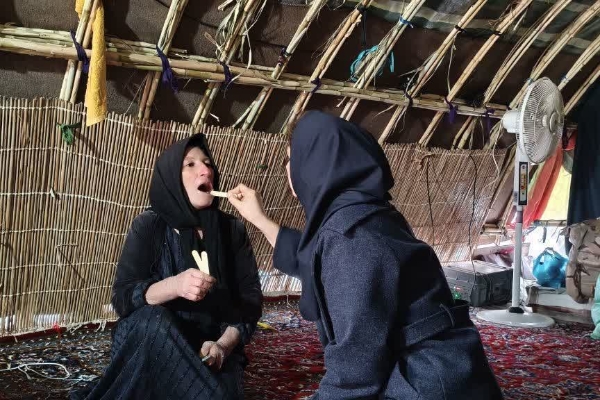 اعزام تیم سلامت به دل طبیعت عشایر