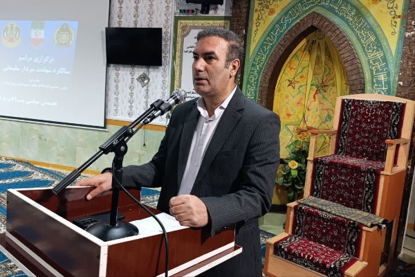 آیین گرامیداشت حماسه ۹ دی و سالگرد شهادت سردار حاج قاسم سلیمانی در پادگان ابوذر سرپل‌ذهاب برگزار شد