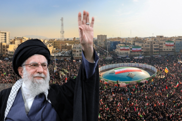 رهبر انقلاب: ملّت بزرگ ایران، همّت و هویت خود را به رخ دشمنان کشید