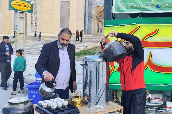 ایستگاه صلواتی به مناسبت نیمه شعبان و میلاد امام زمان (علیه‌السلام)