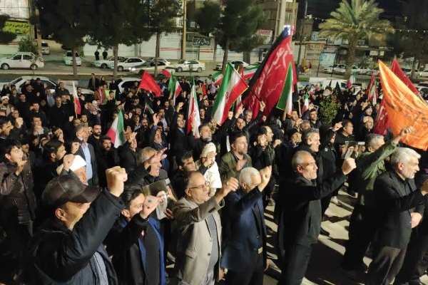 اجتماع پرشور مردم مشهدِ مظلومانِ فاتح سرپل‌ذهاب