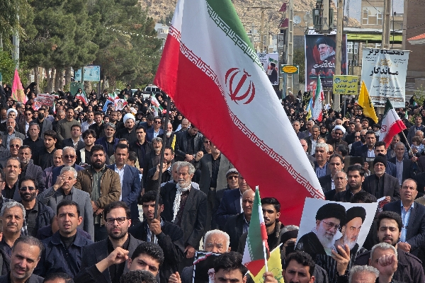 غرش مردم سرپل‌ذهاب در راهپیمایی دشمن‌شکن روز جهانی قدس