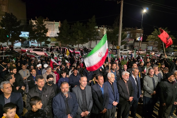 اجتماع «منتقمین خون امام شهید» در سرپل‌ذهاب