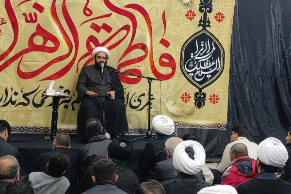 برگزاری مراسم سوگواری شهادت حضرت زهرا(س) در سرپل ذهاب