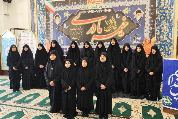 برپایی خیمه مادری در جوار حرم احمد بن اسحاق(ره)