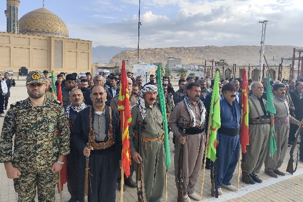 تجدید میثاق بسیجیان سرپل‌ذهاب با آرمان‌های انقلاب