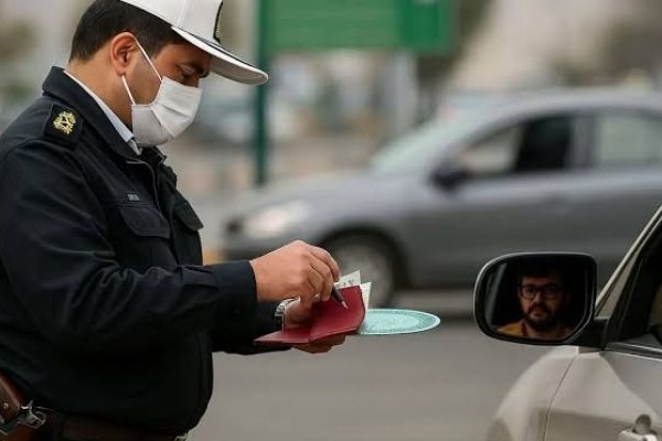 برخورد قاطع پلیس با رانندگان متخلف در سرپل‌ذهاب