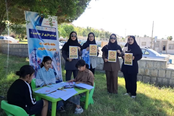 برگزاری کمپین «نه به دخانیات» در سرپل‌ذهاب با مشارکت ادارات، شبکه بهداشت و دوستداران محیط زیست
