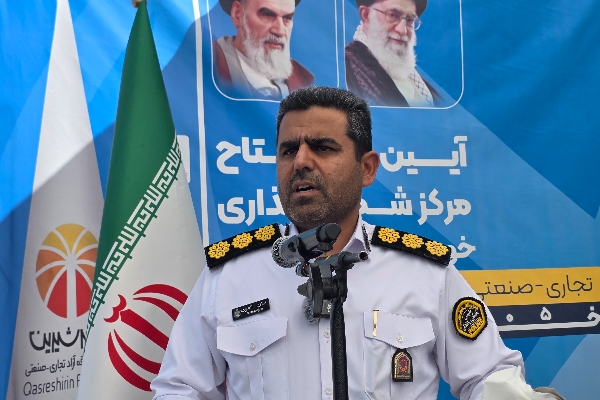 رئیس پلیس راهور کرمانشاه: مرکز شماره‌گذاری خودروهای منطقه آزاد قصرشیرین آماده ارائه خدمات شد