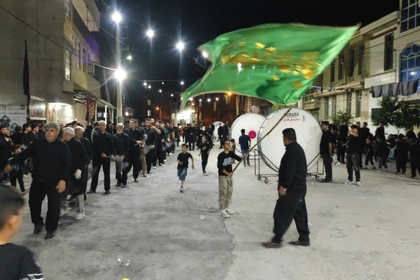 مراسم عزاداری شب ششم محرم در هیئت لثارات الحسین(ع)