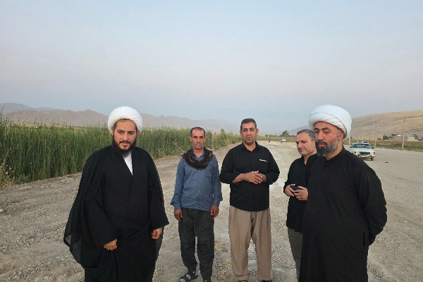بازدید امام جمعه سرپل‌ذهاب از محل استقرار مواکب اربعین